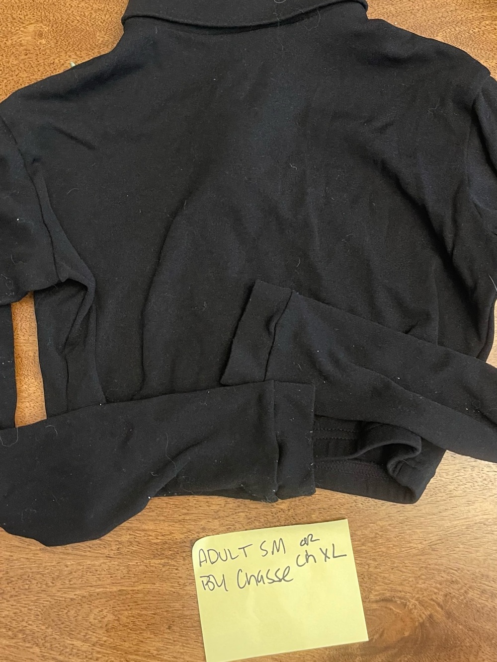 Cheer mockneck turtleneck by Chasse could fit adult xs or youth xl